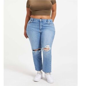 Good American • Distressed American Jeans